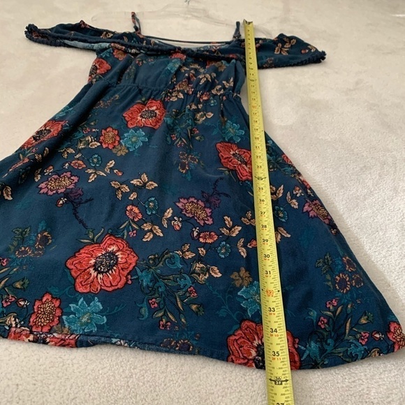 XHILARATION off-shoulder Floral Dress, S - Picture 10 of 16